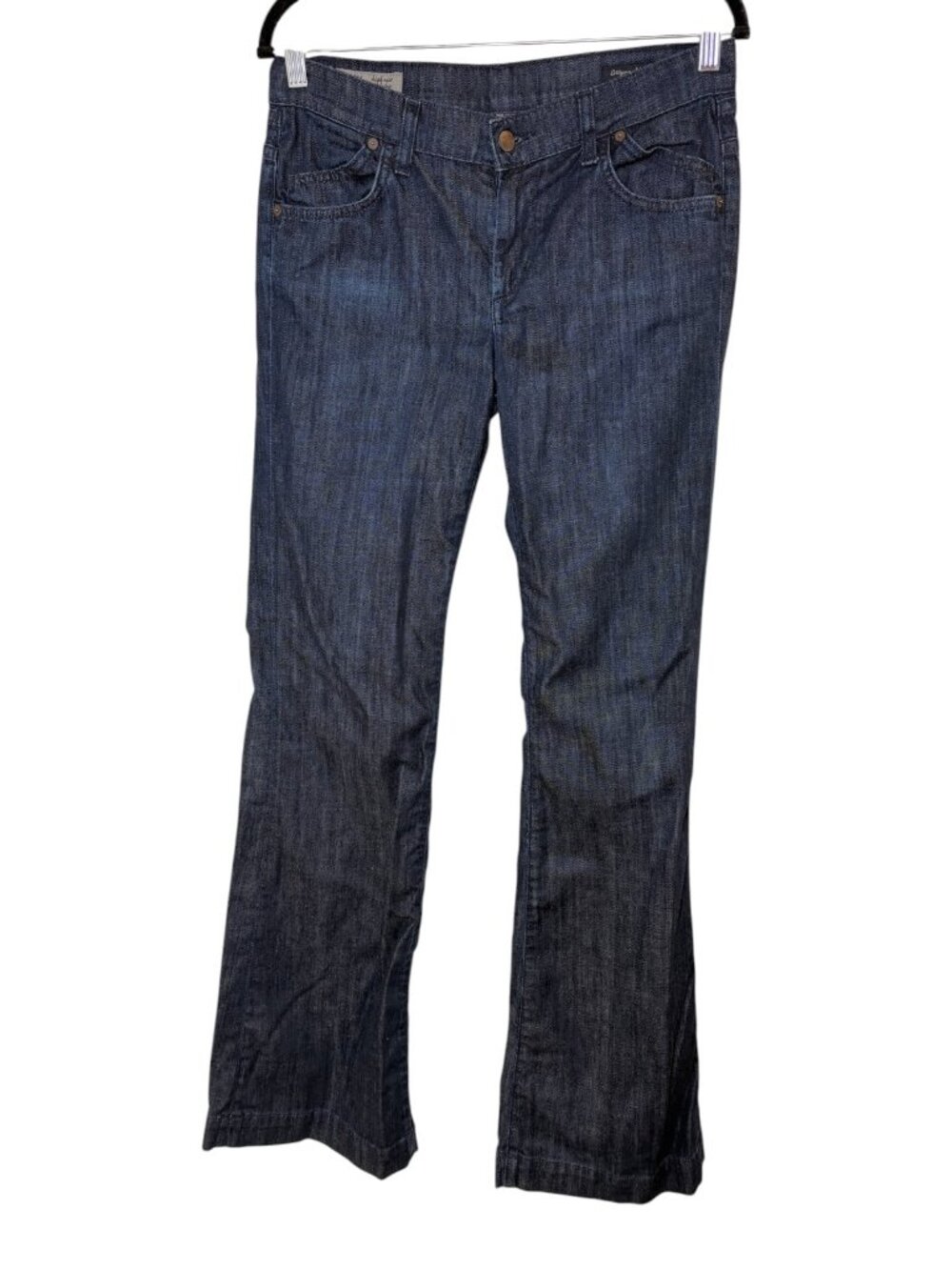 Citizens of Humanity Dark Wash Stretch High Rise Wide Leg Jeans Size 29